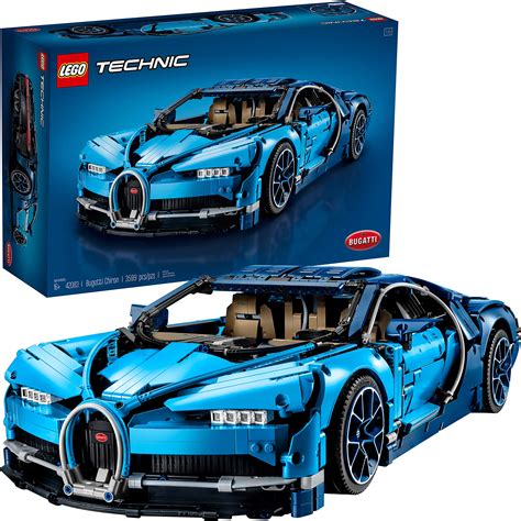 LEGO Technic Bugatti Chiron 42083 Race Car Building Kit and Engineering ...