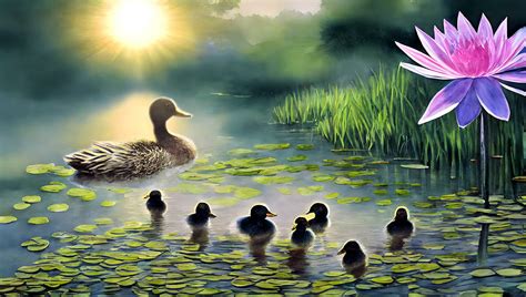 Waterfowl by AI-Postcards on DeviantArt