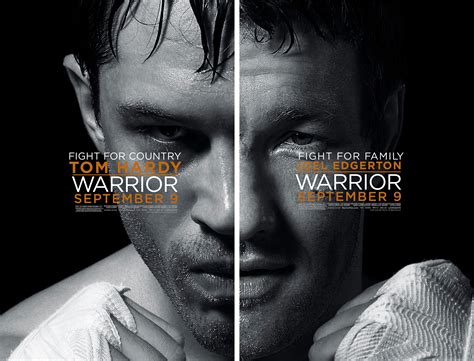 Warrior (2011): Grade: A: starring Joel Edgerton, Tom Hardy, & Nick ...