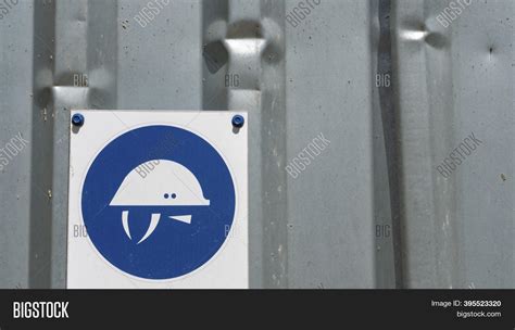 Safety Helmet Sign Image & Photo (Free Trial) | Bigstock