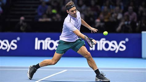 Federer Records 50th Match Win Of 2017 | Nitto ATP Finals