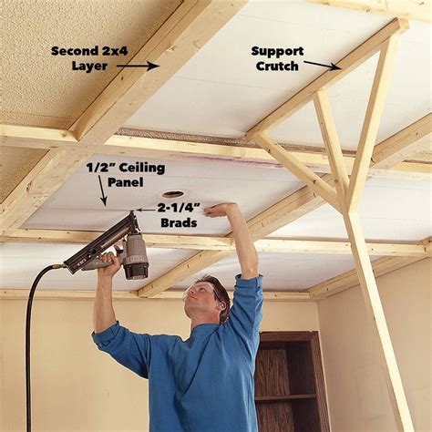 How To Install A Suspended Ceiling Grid : How to Install Ceiling Fans ...