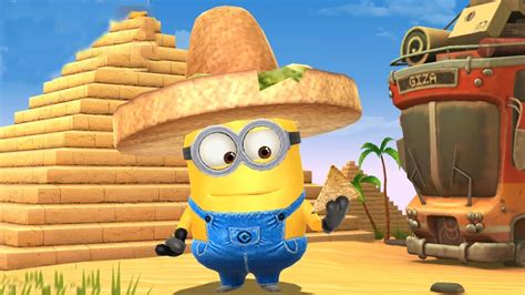 Despicable Me 2 - Minion Rush : Tortilla Chip Hat Minion Visits The ...