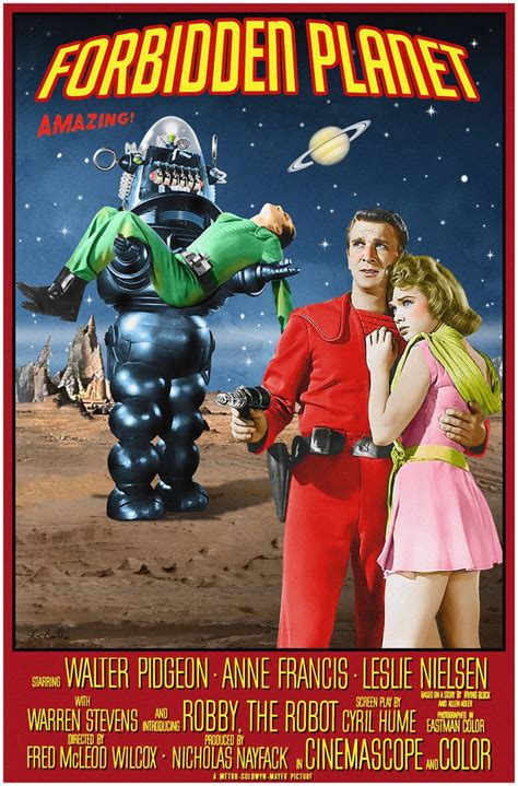 Forbidden Planet Posters, by Robert Bertie | Science fiction movies ...