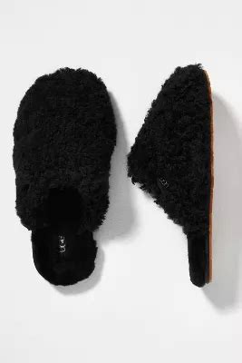 UGG Maxi Curly Slide Slippers | Anthropologie