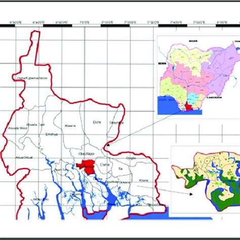 Port Harcourt Municipality administrative map Source: Urban and ...