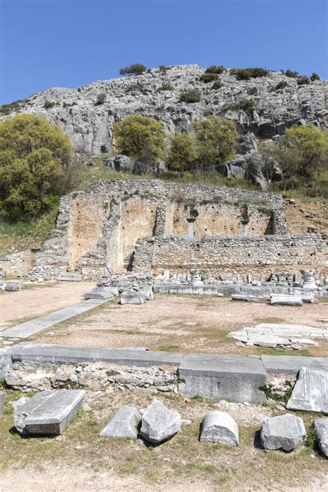 Archaeological Site of Philippi, Greece Stock Photo - Image of ...