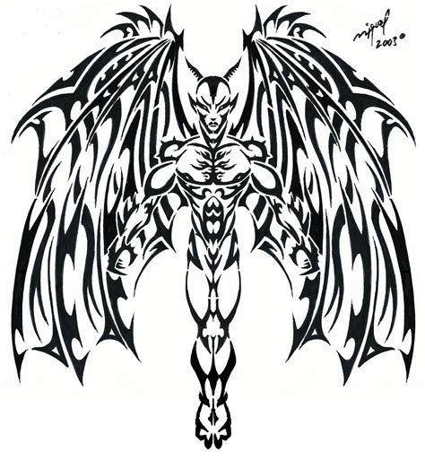 Devil Wings Drawing at GetDrawings | Free download