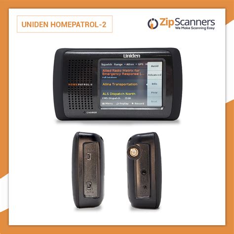 HomePatrol 2 Police Scanner | Uniden Digital Base Scanner