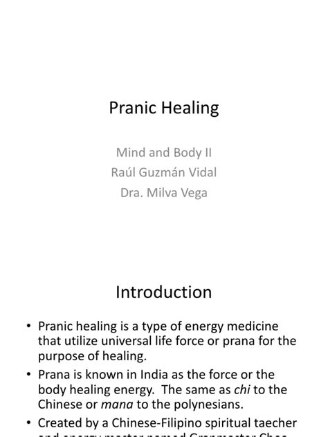 Pranic Healing