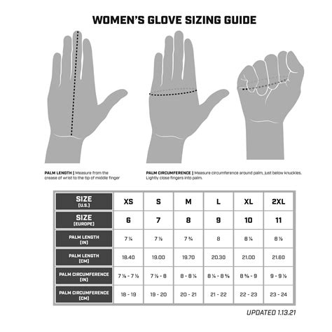 Glove Sizing2