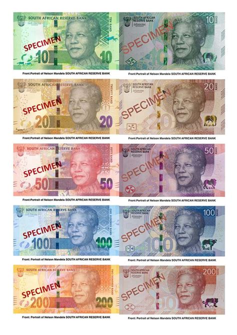 New South Africa bank notes