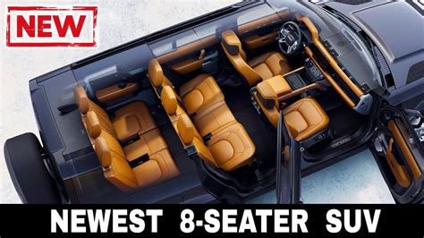 Upcoming 8-Seater SUVs for the Extra-Large Families in 2023 (Interior ...