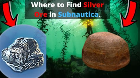 Where to find Silver Ore In Subnautica - YouTube