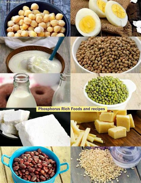 Phosphorus Foods Chart