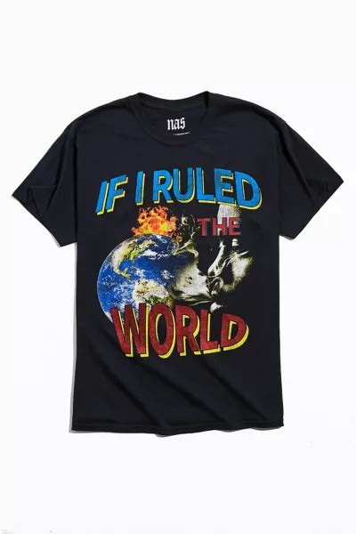 Nas If I Ruled The World Tee | Urban Outfitters Canada