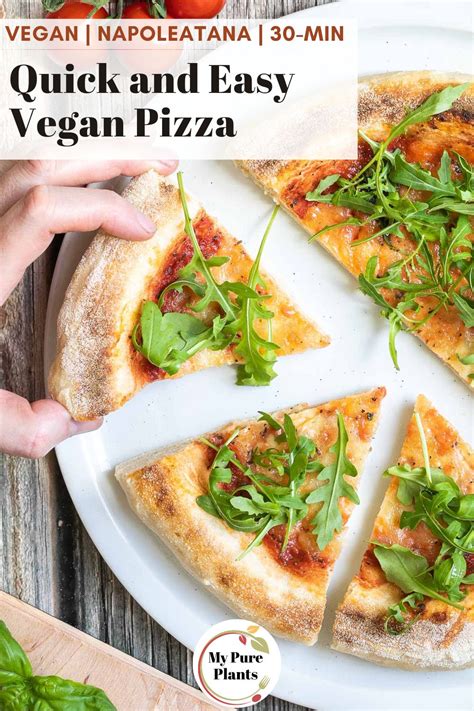 The Best Vegan Pizza - My Pure Plants