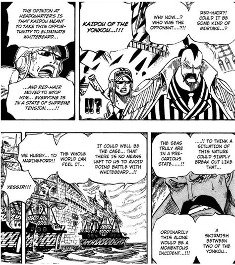 One Piece Shanks vs Kaido - Did They Fight Before Marineford?