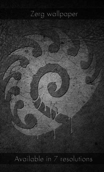 Zerg logo wallpaper by zer05ive on DeviantArt