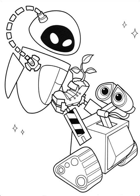 WALL-E Coloring Pages - Best Coloring Pages For Kids | Disney coloring ...