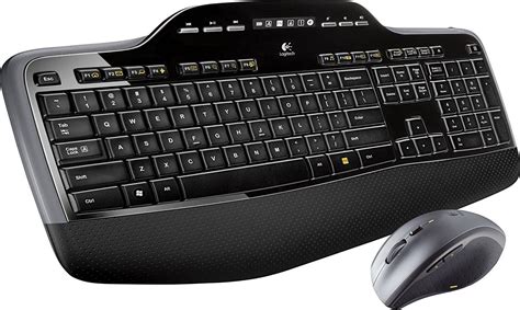 Logitech MK710 Wireless Desktop Mouse and Keyboard Combo, English ...