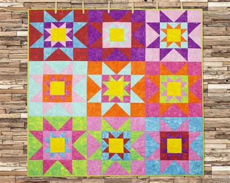 Printable Star Quilt Pattern