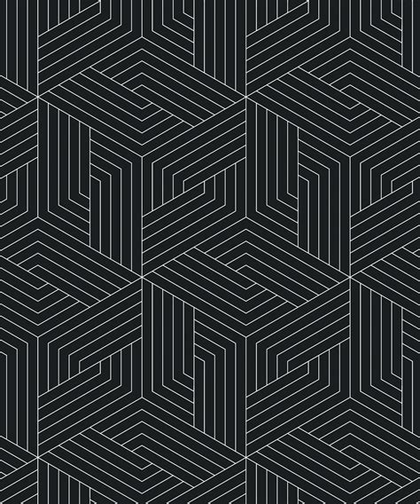 Geometric Illusions • Simple, Modern Wallpaper • Milton & King