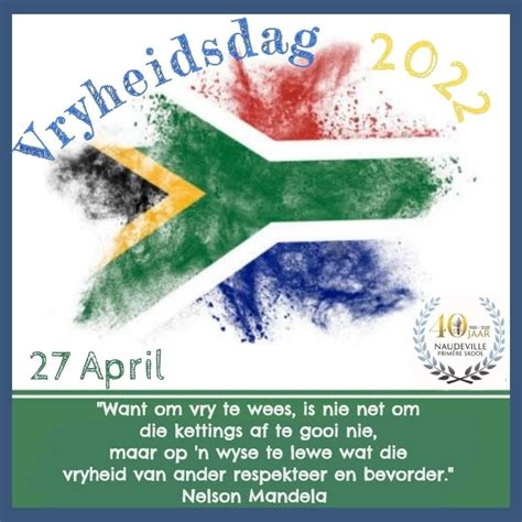 Gelukkige Vryheidsdag... - Goudveld-Hoërskool