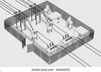 878 imagens de Substation drawing Imagens, fotos stock e vetores ...