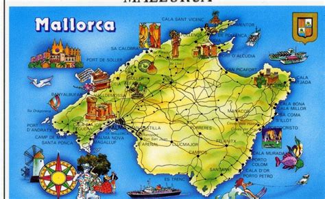 Mapa Turistico De Palma De Maiorca | Mapa Região