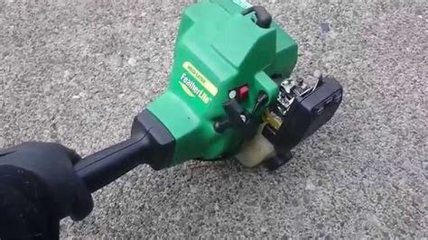 Weed Eater Featherlite Trimmer - YouTube