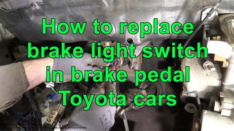 How To Replace Brake Light Switch | Shelly Lighting