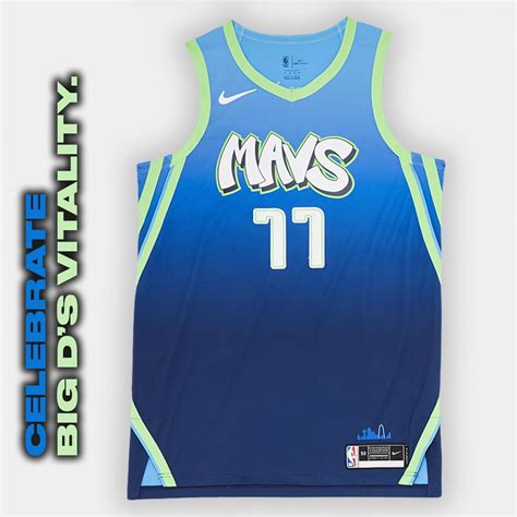 Dallas Mavericks 2019-2020 City Jersey