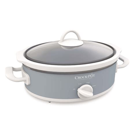 Crock-Pot 2.5-Quart Miniature Casserole Oval-Shaped Slow Cooker Crock ...