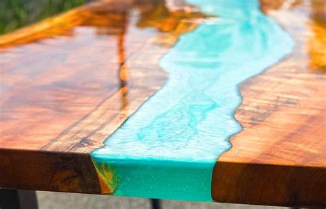 Epoxy Resin River Table with Wood Step by Step Tutorial