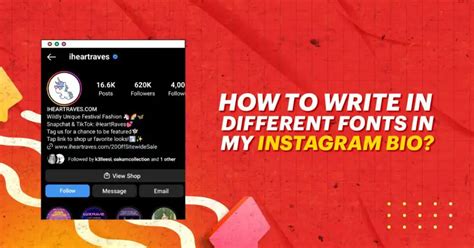 How to Write in Different Fonts in My Instagram Bio? | The News God