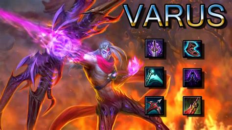 Varus Best Plays S7| OP Build Nadie se escapa | League of Legends ...