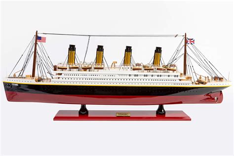 Buy Seacraft Gallery Titanic Model Ship 31" - RMS Titanic 3D Model Boat ...