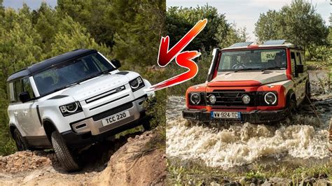 Land Rover Defender vs. Ineos Grenadier - Extreme 4x4 Off-Road Test ...