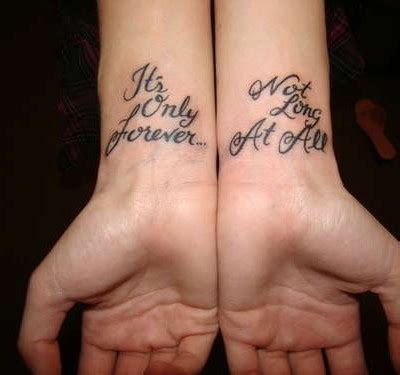 Best Tattoo Quotes Best Friend Tattoo Quotes