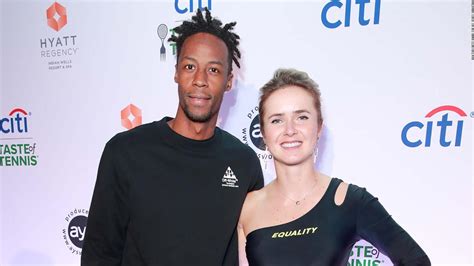 Love match: Tennis stars Elina Svitolina and Gael Monfils announce ...