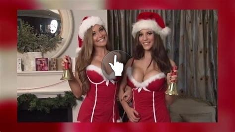 Rachel Williams and Daisy Watts' Slow-motion Christmas bounce! | Sexy ...