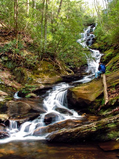 Roaring Fork Falls - WNC Waterfalls