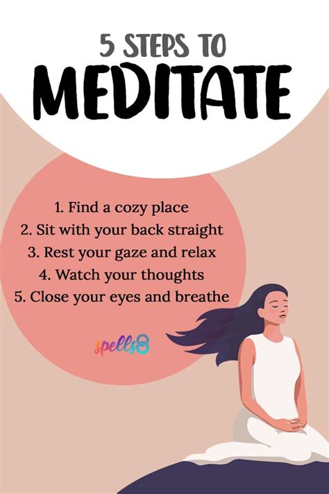 Five Steps to Meditation – Spells8