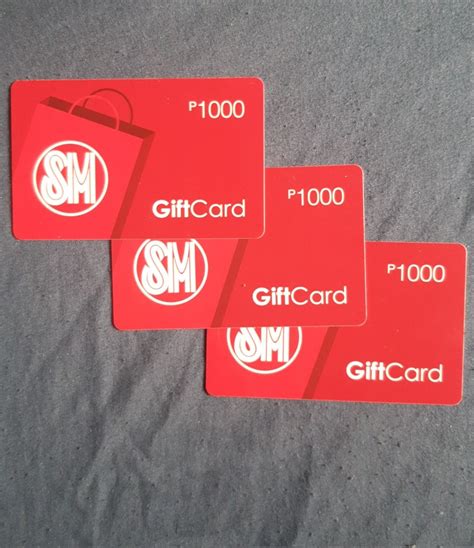 SM Gift Card, Tickets & Vouchers, Store Credits on Carousell