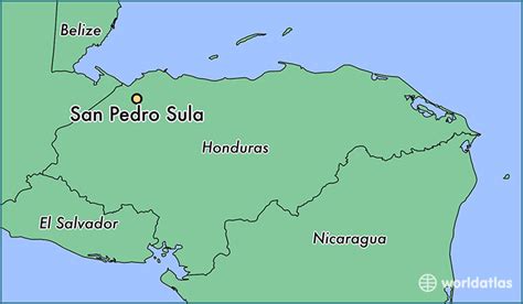 Where is San Pedro Sula, Honduras? / San Pedro Sula, Cortes Map ...