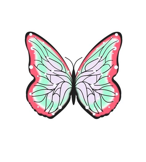 Butterfly inspired by shinobu kocho of the anime demon slayer Butterfly ...