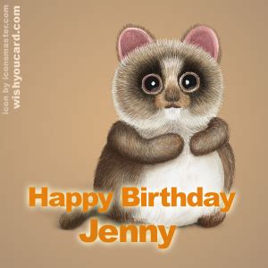 Happy Birthday Jenny Free e-Cards