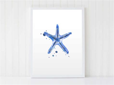 Sea Art Set Marine 3 prints Ocean Creatures Print Blue | Etsy