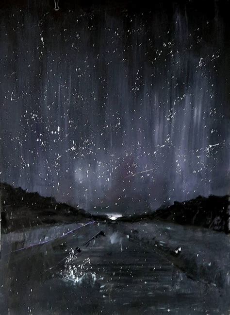 Night sky Painting by Gallery Dacevac | Saatchi Art